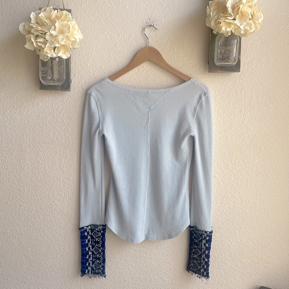 Free People Art School Embroidered Top - Picture 7 of 9